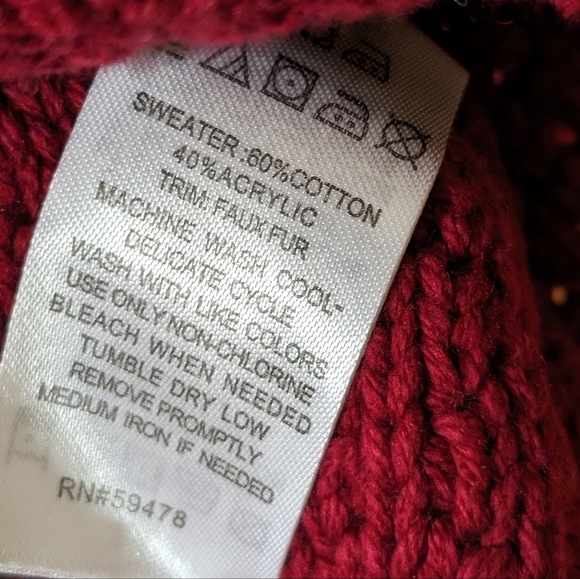 Strawberry Faire 12m Knit Jacket - Picture 9 of 11